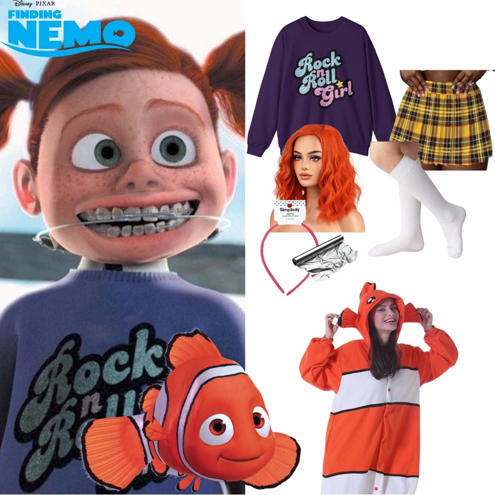 Finding Nemo Darla Halloween Couples Costume
